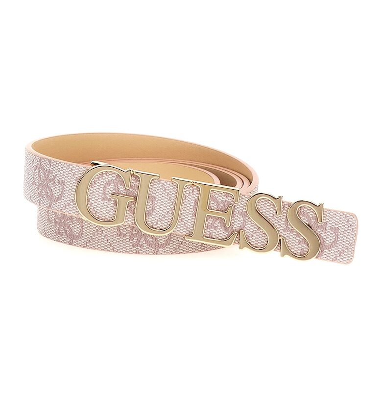 Колан Erica от еко кожа с монограм GUESS