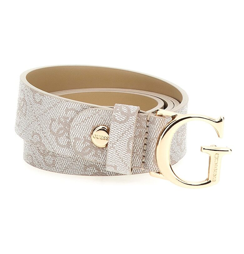 Колан Vicky от еко кожа с монограм GUESS