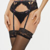 Hunkemöller Колан за жартиери Amelie Sb 203522 Черен за Жени цена