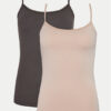 Tommy Hilfiger Комплект 2 блузи без ръкави UW0UW04892 Цветен Slim Fit за Жени цена