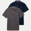 Tom Tailor Комплект 2 тениски с яка 1044879 Цветен Regular Fit за Мъже цена