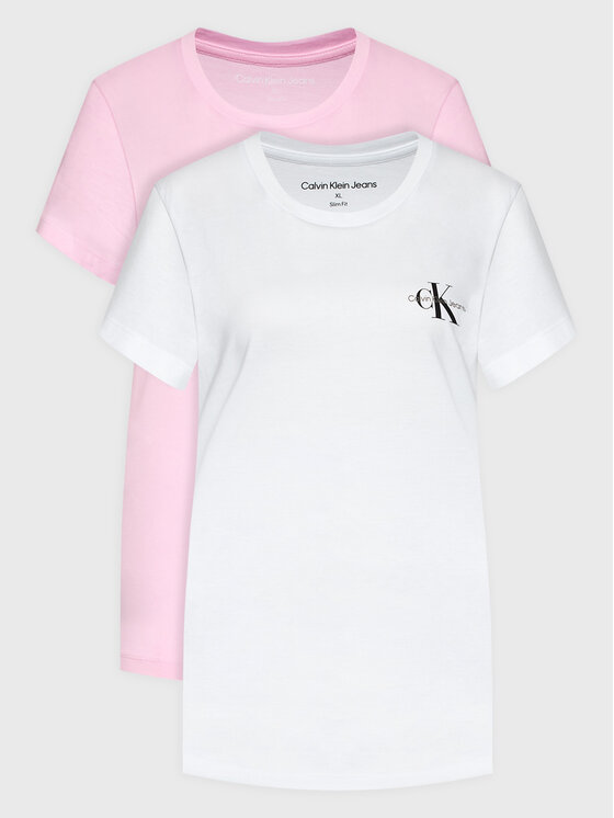 Комплект 2 тишъртки Calvin Klein Jeans за Жени цена