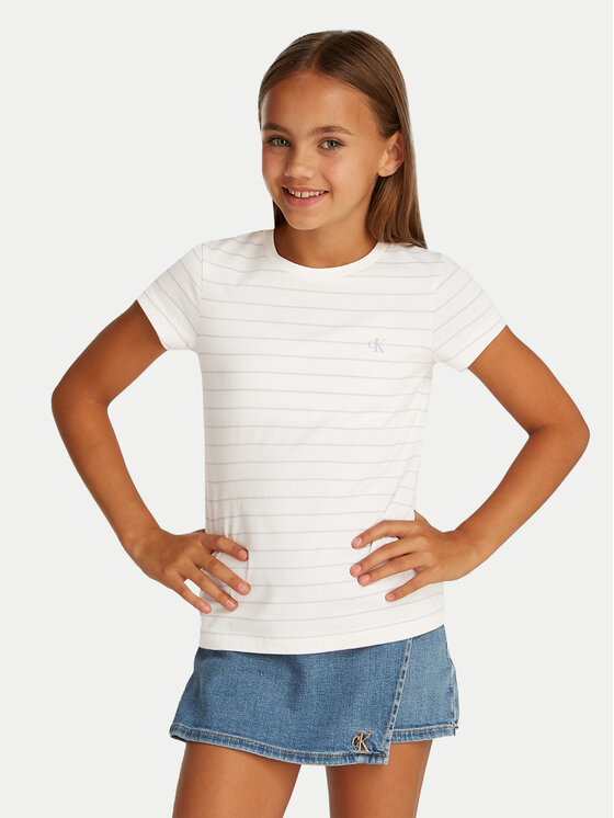 Комплект 2 тишъртки Calvin Klein Jeans за Момичета цена