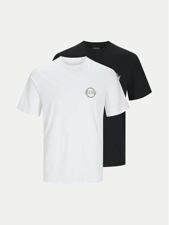 Jack&Jones Комплект 2 тишъртки Bushwick 12271615 Цветен Standard Fit за Мъже цена