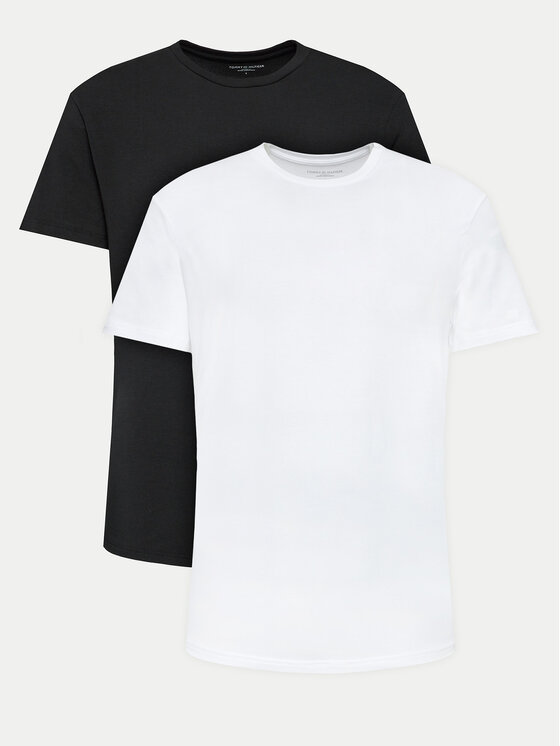 Tommy Hilfiger Комплект 2 тишъртки UM0UM02762 Цветен Regular Fit за Мъже цена