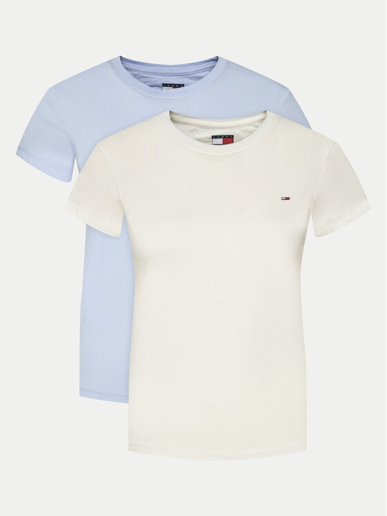Комплект 2 тишъртки Tommy Jeans за Жени цена