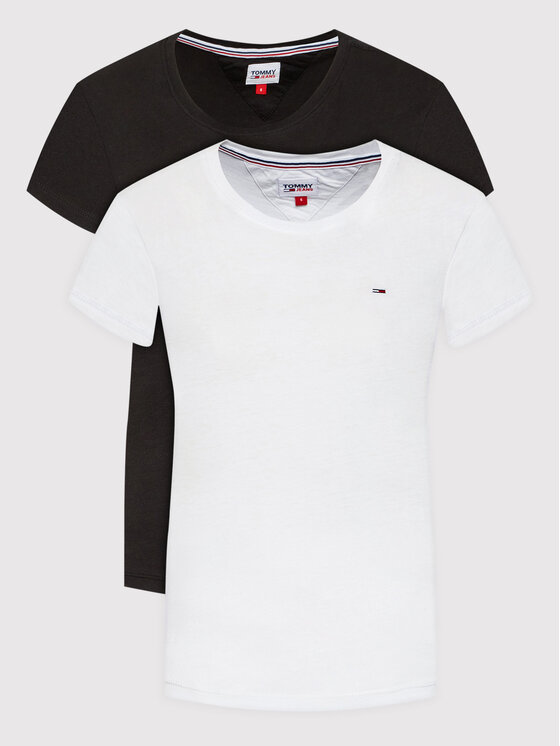 Комплект 2 тишъртки Tommy Jeans за Жени цена