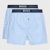 BOSS Комплект боксерки Nos 50480056 Светлосиньо цвят на ниска цена