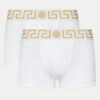 Versace Комплект 2 чифта боксерки AU10181 1A10011 Бял за Мъже цена