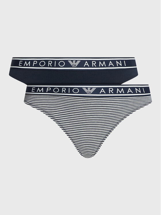 Комплект 2 чифта класически бикини Emporio Armani Underwear за Жени цена