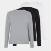 Tommy Hilfiger Комплект 3 блузи с дълъг ръкав UM0UM03022 Цветен Slim Fit за Мъже цена