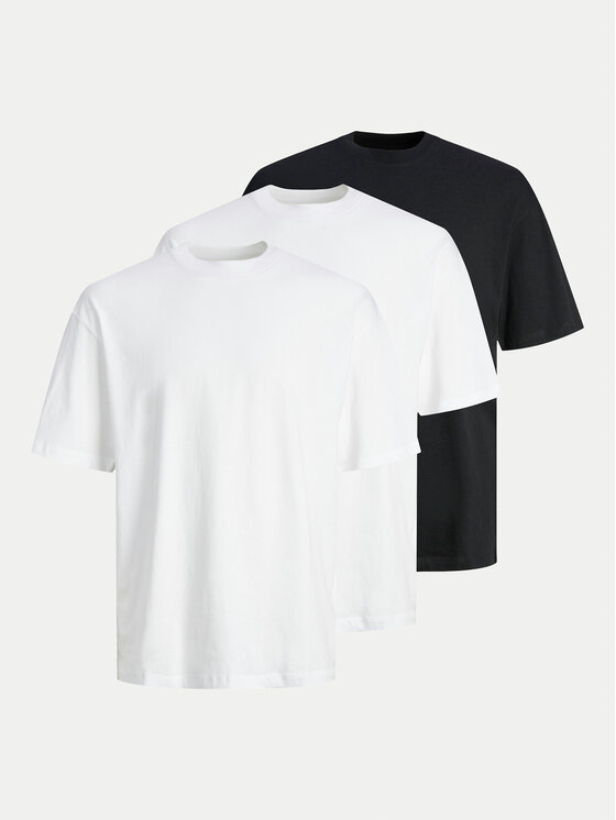 Jack&Jones Комплект 3 тишърти Hugo 12284202 Цветен Loose Fit за Мъже цена