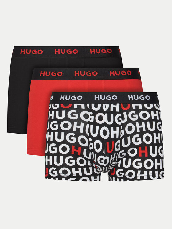 Комплект 3 чифта боксерки HUGO за Мъже цена