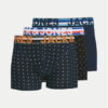 Jack&Jones Комплект 3 чифта боксерки Henrik 12151351 Цветен за Мъже цена