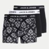 Jack&Jones Комплект 3 чифта боксерки Paris 12259575 Черен за Мъже цена
