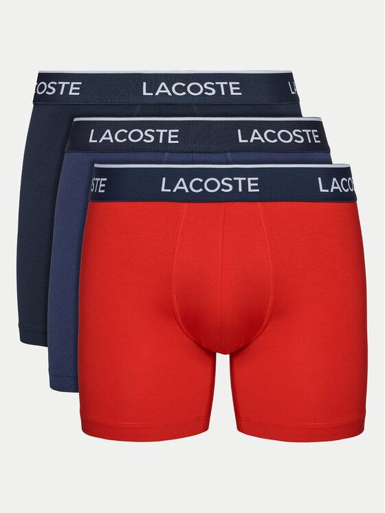 Комплект 3 чифта боксерки Lacoste за Мъже цена