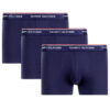 Tommy Hilfiger Комплект 3 чифта боксерки 3P Trunk 1U87903842 Тъмносин за Мъже цена