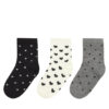 Nelli Blu Комплект 3 чифта дълги чорапи детски 7KB-003-SS24 (3-PACK) Цветен за Момичета цена