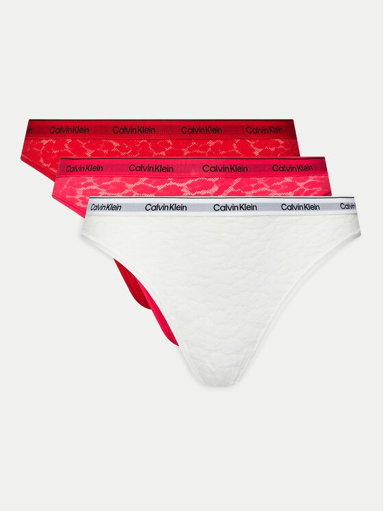 Комплект 3 чифта класически бикини Calvin Klein Underwear за Жени цена