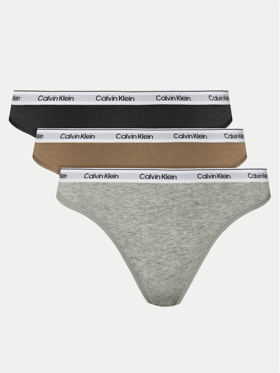 Комплект 3 чифта класически бикини Calvin Klein Underwear за Жени цена