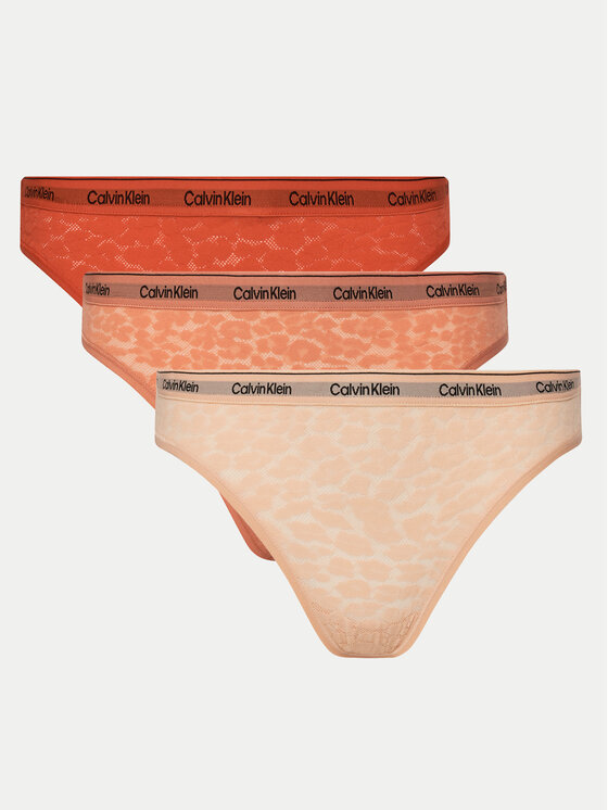 Комплект 3 чифта класически бикини Calvin Klein Underwear за Жени цена