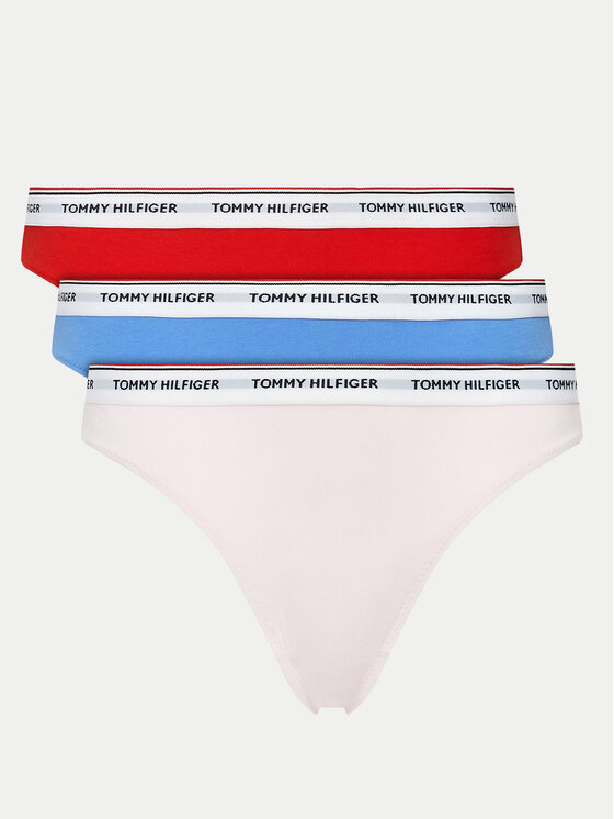 Комплект 3 чифта класически бикини Tommy Hilfiger за Жени цена