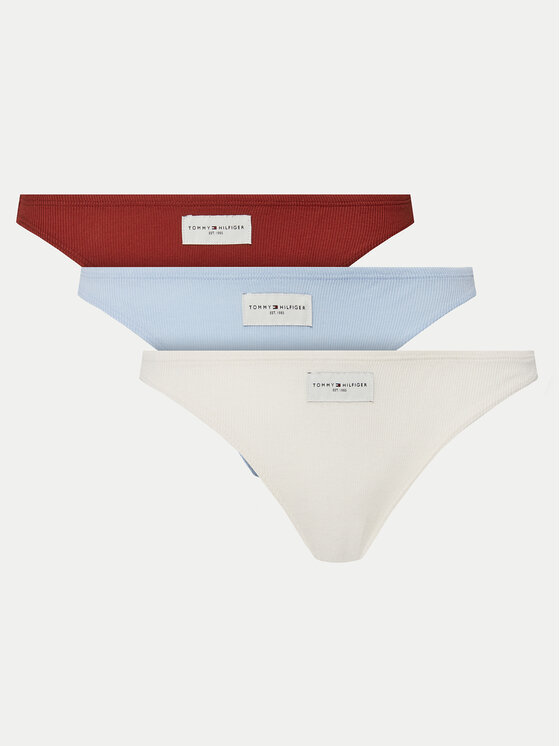 Комплект 3 чифта класически бикини Tommy Hilfiger за Жени цена