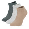 Sprandi Комплект 3 чифта къси чорапи унисекс 0UB-005-AW24 (3-PACK) Цветен за Жени цена