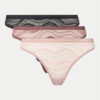 Комплект 3 чифта прашки Calvin Klein Underwear за Жени цена