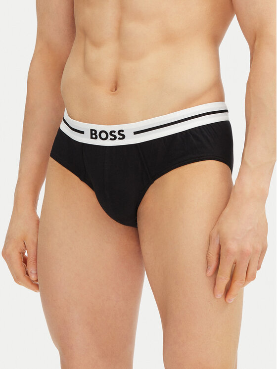Комплект 3 чифта слипове BOSS за Мъже цена