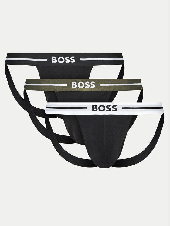 Комплект 3 чифта слипове Jock Strap BOSS за Мъже цена