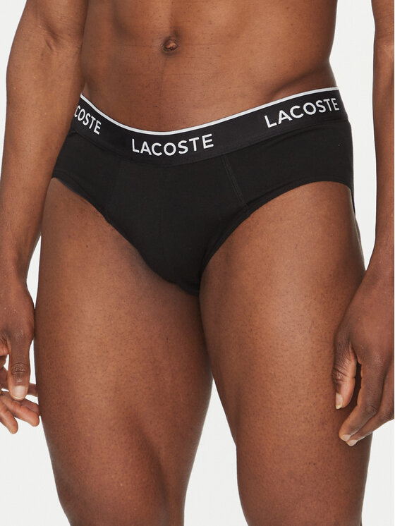 Комплект 3 чифта слипове Lacoste за Мъже цена