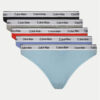 Calvin Klein Underwear Комплект 5 чифта бикини тип прашка 000QD5221E Цветен за Жени цена