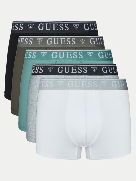Комплект 5 чифта боксери Guess за Мъже цена
