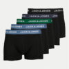 Jack&Jones Комплект 5 чифта боксери 12254366 Черен за Мъже цена