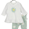Blue Seven Комплект блуза и клин 422175 X Зелен Regular Fit за Момичета цена