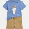 Polo Ralph Lauren Комплект тишърт и панталонки 320942280001 Цветен Regular Fit за Момчета цена