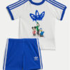 adidas Комплект тишърт и панталонки Disney Mickey Mouse IX6426 Син Regular Fit за Бебета цена