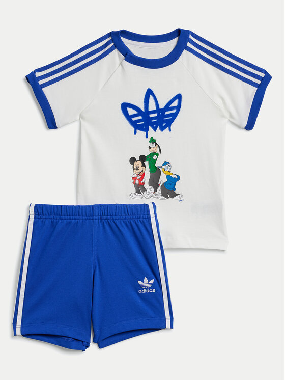 Комплект тишърт и панталонки adidas за Бебета цена
