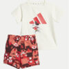 adidas Комплект тишърт и панталонки Disney Mickey Mouse JF3625 Цветен Regular Fit за Бебета цена