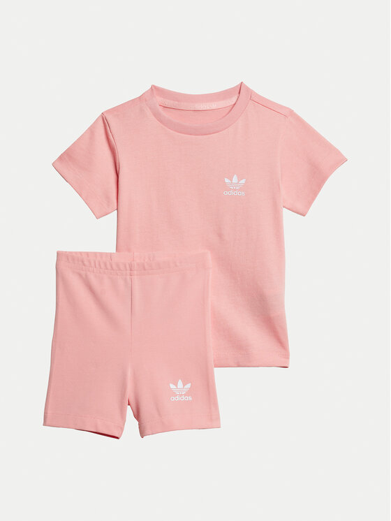 Комплект тишърт и панталонки adidas за Момичета цена