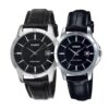 Комплект часовници за двойки Casio MTP-V004L-1AU-LTP-V004L-1AU - Подарък