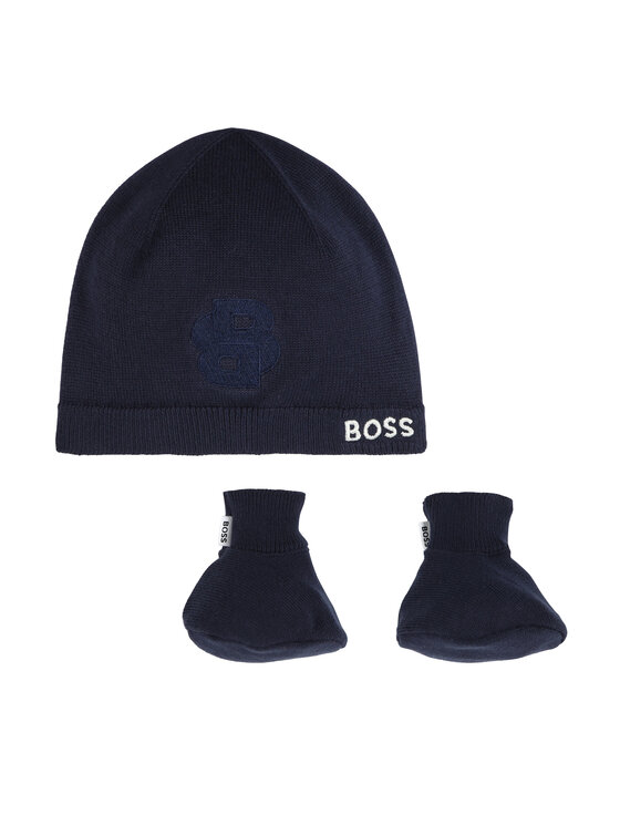 Комплект шапка и чорапи BOSS за Момчета цена