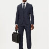 BOSS Костюм 50528142 Тъмносин Slim Fit за Мъже цена