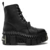 NEW ROCK Кубинки M-WALL083CCT-S9 Черен за Жени цена