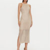 Guess Лятна рокля W4YK50 Z37G0 Бежов Regular Fit за Жени цена