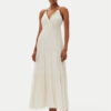 Haveone Лятна рокля AFF-N011 Екрю Loose Fit за Жени цена