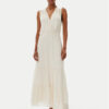 Haveone Лятна рокля AFF-N005 Екрю Loose Fit за Жени цена