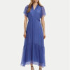 Haveone Лятна рокля AFF-N006 Син Loose Fit за Жени цена