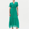 Haveone Лятна рокля AFF-N006 Зелен Loose Fit за Жени цена